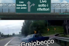 Quando individui un riflettore acceso...